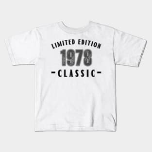 Limited Edition 1978 Kids T-Shirt